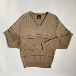 Vintage brown v neck sweater